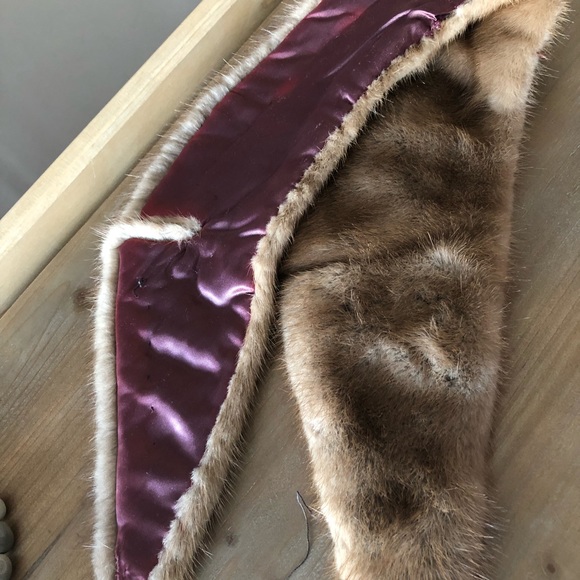 Vintage mink fur collar - Picture 5 of 5
